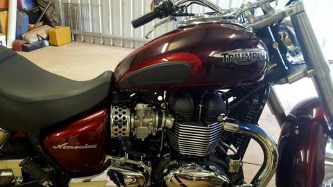 2014 Triumph America 865cc. 42kms as new condition. Comes with pr