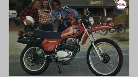 Honda XL 500 1979-81 wrecking