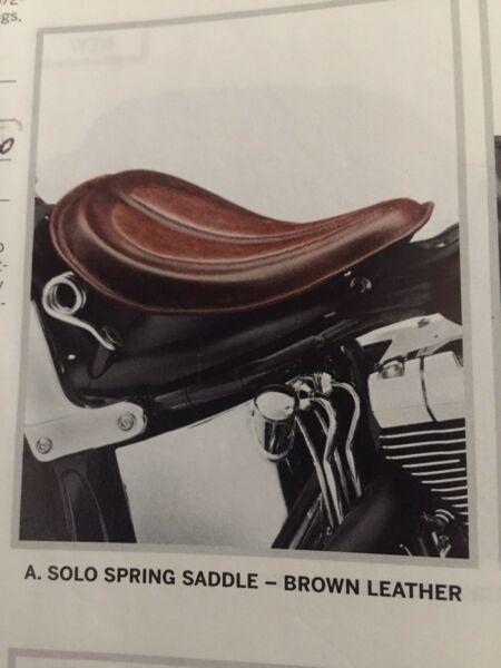 Harley Davidson solo seat kit