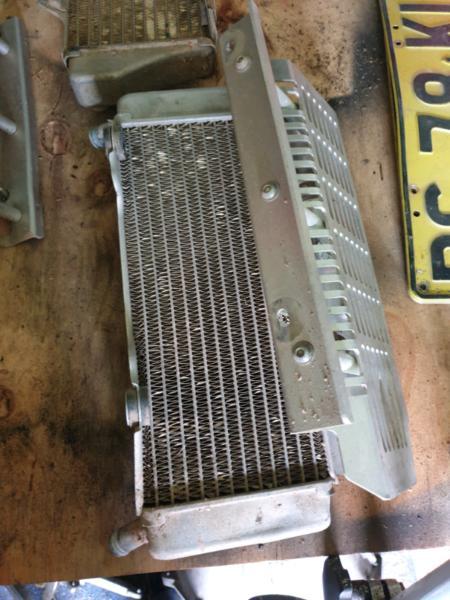 Crf450x radiators