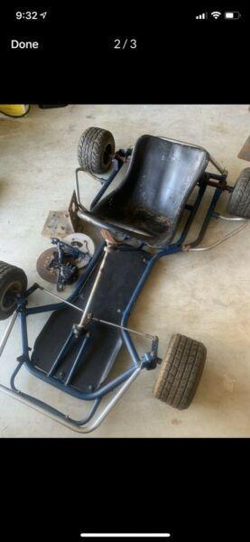 Wanted: Wanted to Buy Go Kart Frame or Rolling Chassis. Similar to photo