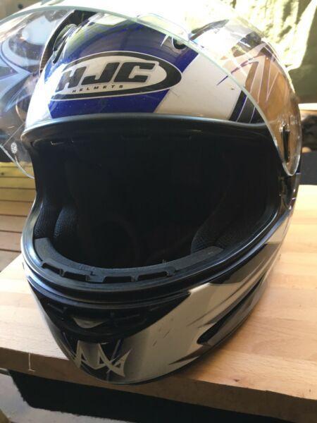 HJC motorbike helmet $80