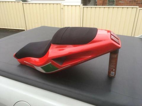 Ducati 998s Final Edition Biposto seat assembly parts