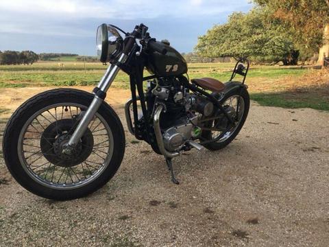 Xs650 1972 bobber unfinished project
