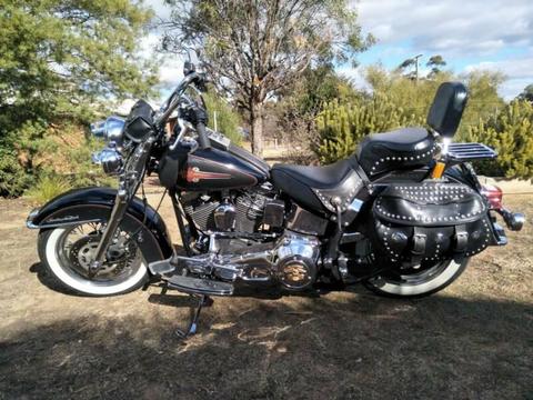 89 harley softail heritage as new condition