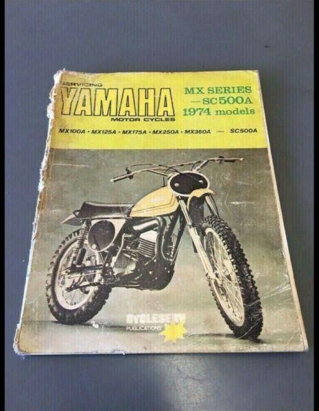Yamaha MX250 A / SC500 Workshop Manual
