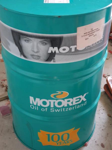 For sale drum 205L Motorex Formula 10w40