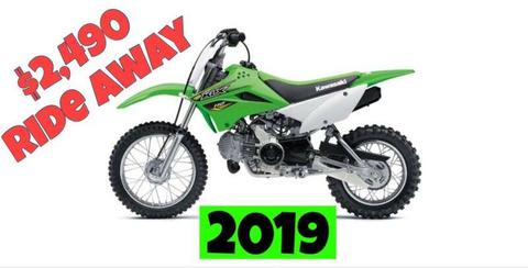 2019 KLX110 Unwanted gift! Easy Finance available