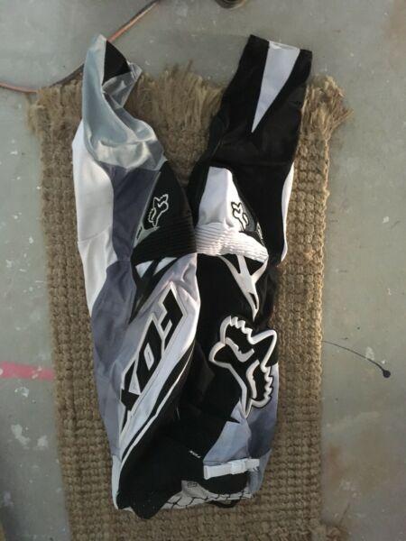 Fox motocross pants and jersey