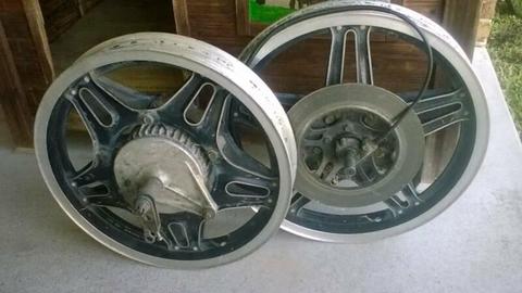 honda motorcycle mag wheels