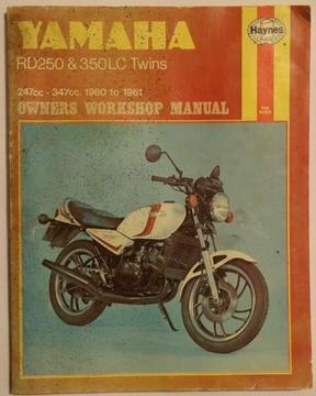 Yamaha RD250LC and 350LC twins Workshop Manual Haynes