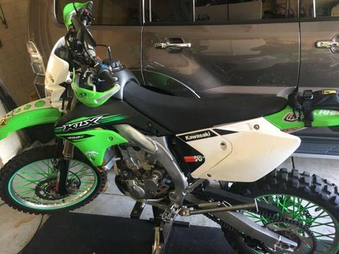 Kawasaki KLX450r 2015 with extremely low mileage (4492km) registered