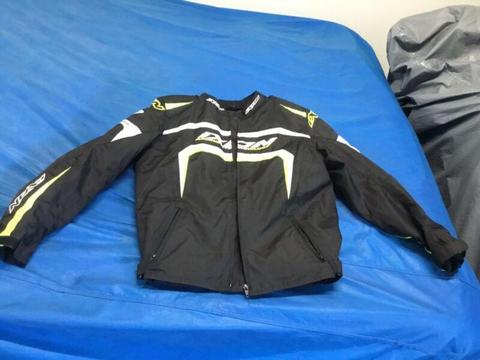 IXON brand dry rider style motorcycle or bike jacket suit size l or xl