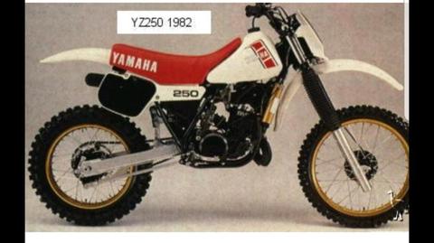 Wanted 1982 Yamaha yz250J parts