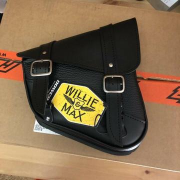 Willie & Max Swingarm Saddlebag For Harley Sportster