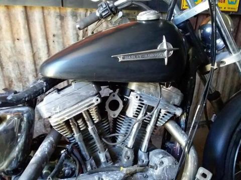 1986 XLH1100 Harley Davidson Project