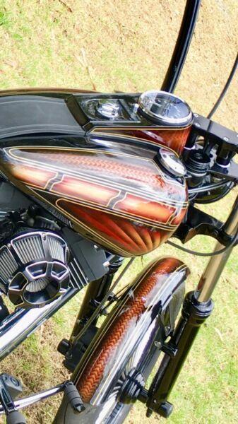 Harley custom paint tanks/gaurds