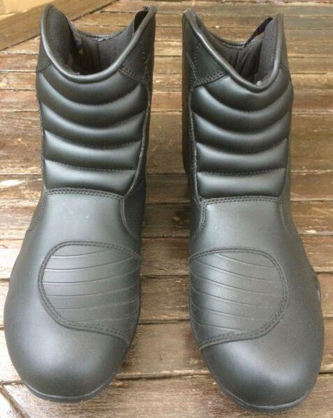 Torque Motor Cycle Boots Mens Size 12 Brand New