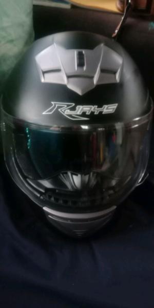 RJays motorcycle helmet - size S - black