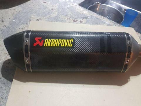 Akrapovic Slip-On Exhaust for Kawasaki 250 Ninja