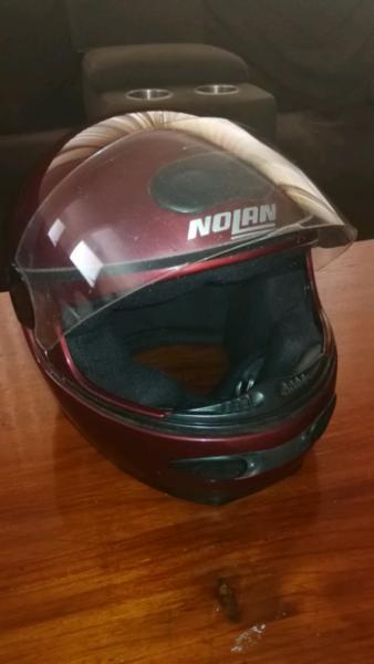 Nolan motorcycle helmet (m)