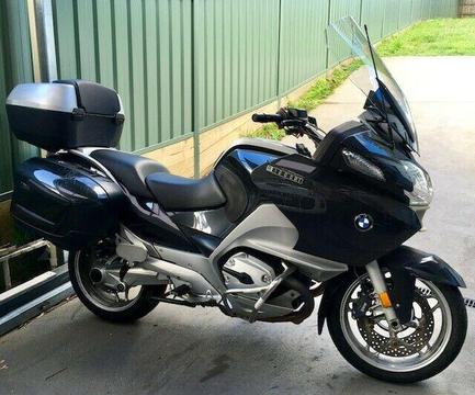 BMW 1200 RT road tourer motorcycle with many extras see description