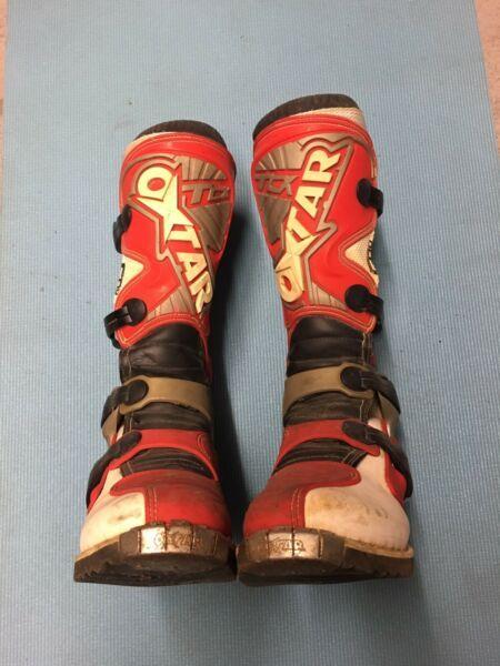 Oxtar Motocross Motorcycle Boots Size EU44, AU10