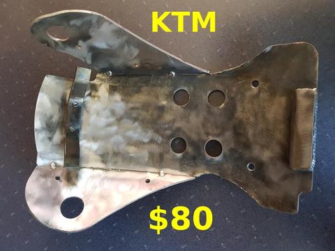 KTM 2-Stroke Bash/Skid plate 2008