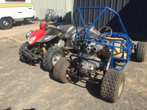 250cc quad and buggy