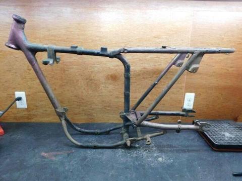 BSA MOTORCYCLE PARTS 1960 C15 TRIALS COMPETITION FRAME C15S