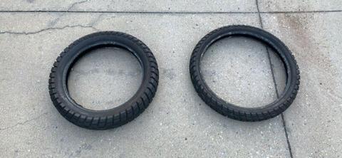 Motorbike tires