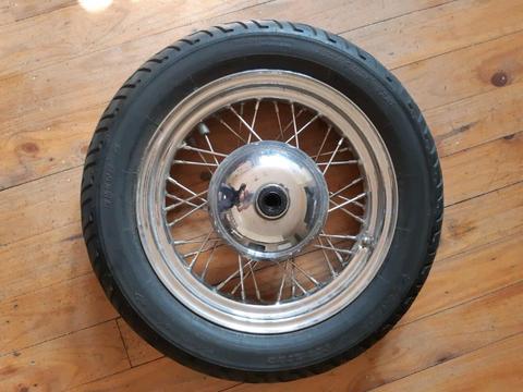 Harley Davidson Heritage Softail Front wheel with tyre