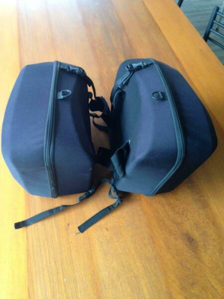 Yamaha genuine soft side bags - excellent condition