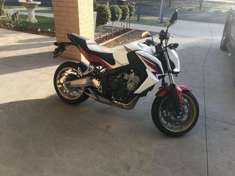 2016 Honda CB650F lams approved perfect condition