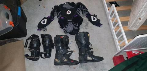 Sidi crossfire motorbike boots size US 13 sixsixone gear