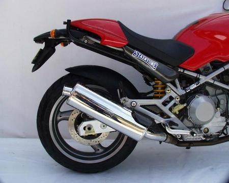 Ducati Monster M1000 Staintune Oval Sports Mufflers