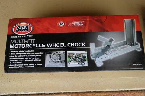 Motor Bike wheel chock