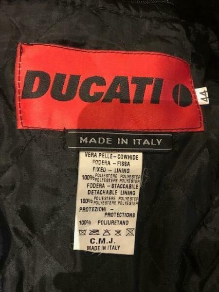 Ladies DUCATI motorbike jacket with detachable lining