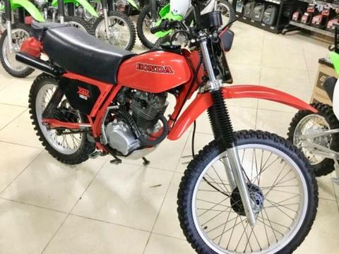 Rare Honda XR185 1979 Model, straight to the mans Shed