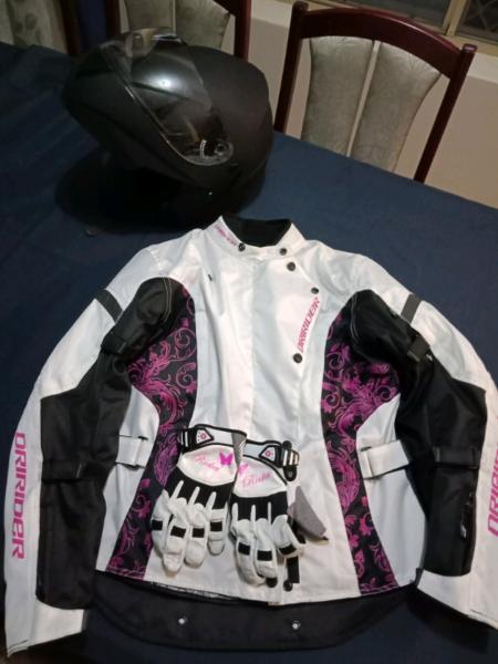 Motorbike Jacket and Helmet