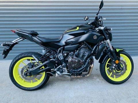 2016 Yamaha MT-07 655cc