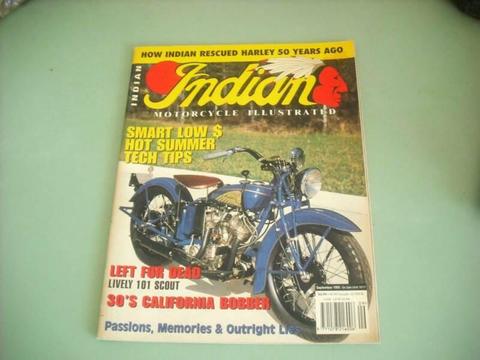 Indian Motorcycles Illustrated magazine 101 Scout Ace Powerplus