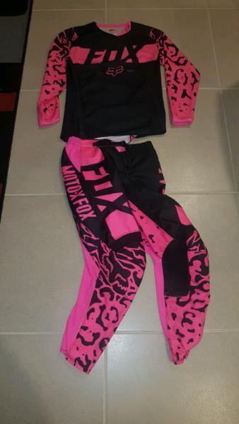 Fox youth 180 motocross gear