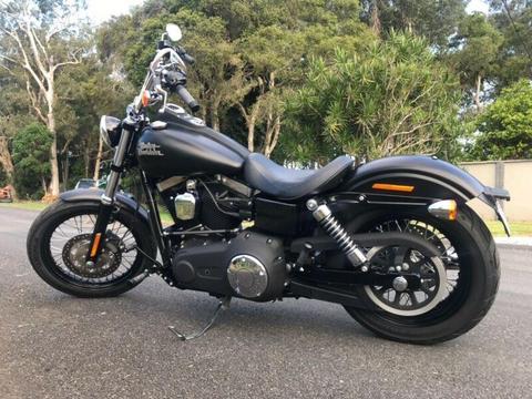 Immaculate Harley Davidson street bob