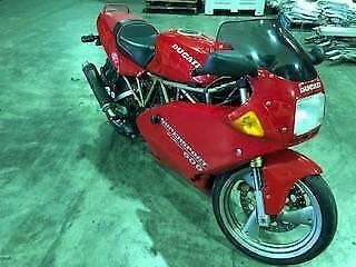 1997 600SS Ducati Motorbike - Red