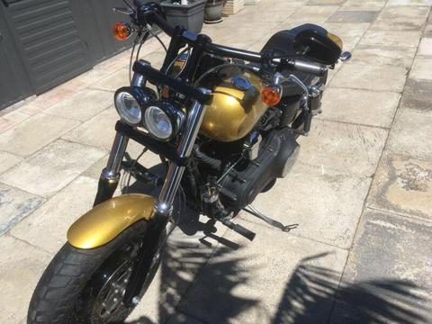 2014 Harley Davidson Fat Bob repaired write off