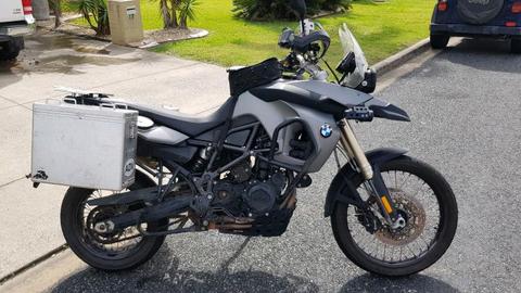 BMW F800 GS with Accessories