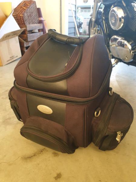 TM rear rack bag sissy bar bag motorbike luggage