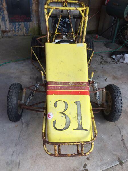 Midget speedway racer