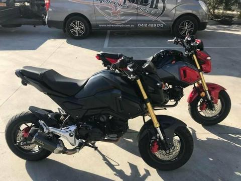 HONDA GROM 125 10/2016MDL 13801KMS PROJECT MAKE AN OFFER